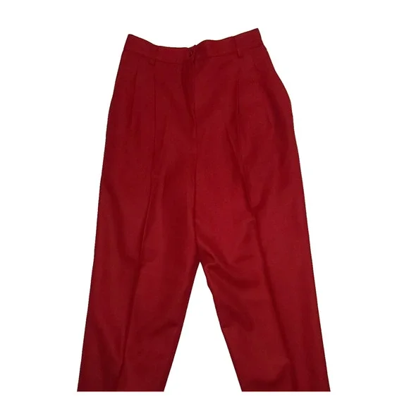 Sag Harbor Pants & Jumpsuits | Sag Harbor Red 100% Wool Lined Dress Pants Workwear Size 8 | Color: Red | Size: 8 | Midwestvntgflpr's Closet Sag Harbor Pants & Jumpsuits | Sag Harbor Red 100% Wool Lined Dress Pants Workwear Size 8 | Color: Red | Size: 8 | Midwestvntgflpr's Closet